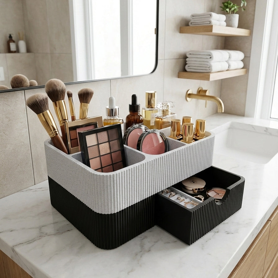 Classeur de maquillage design – Organisation élégante au quotidien